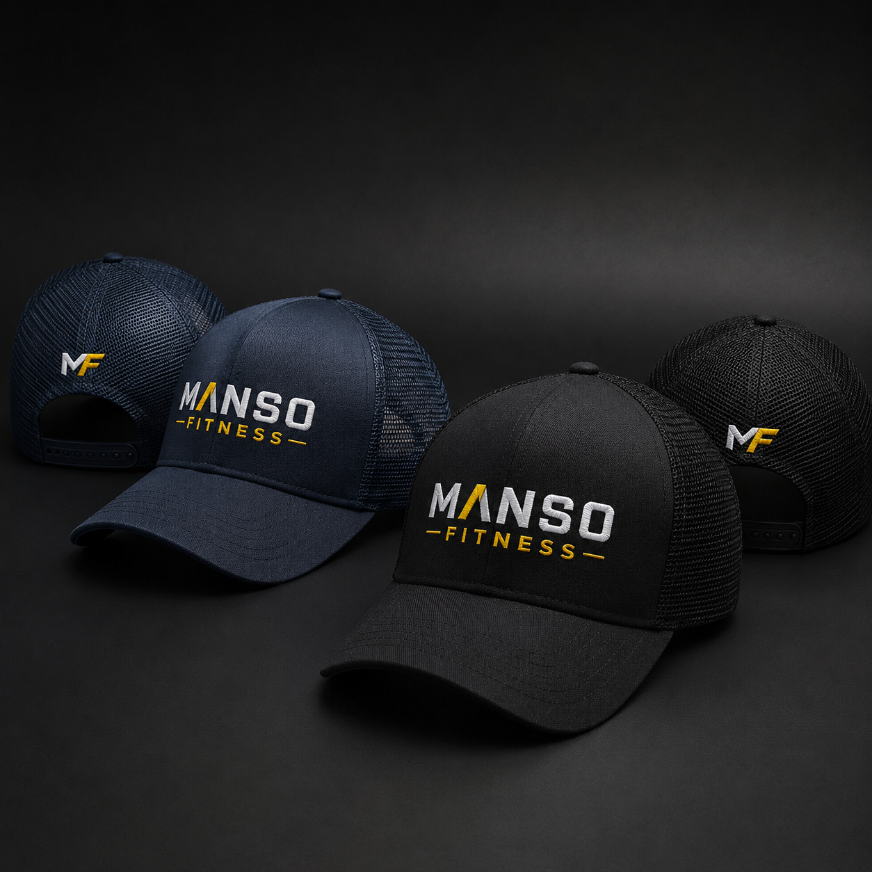 Manso Fitness Premium Trucker Cap
