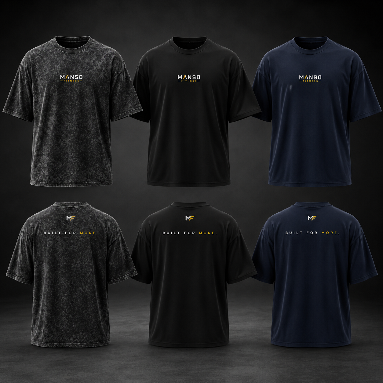 Manso Signature Oversized Tee