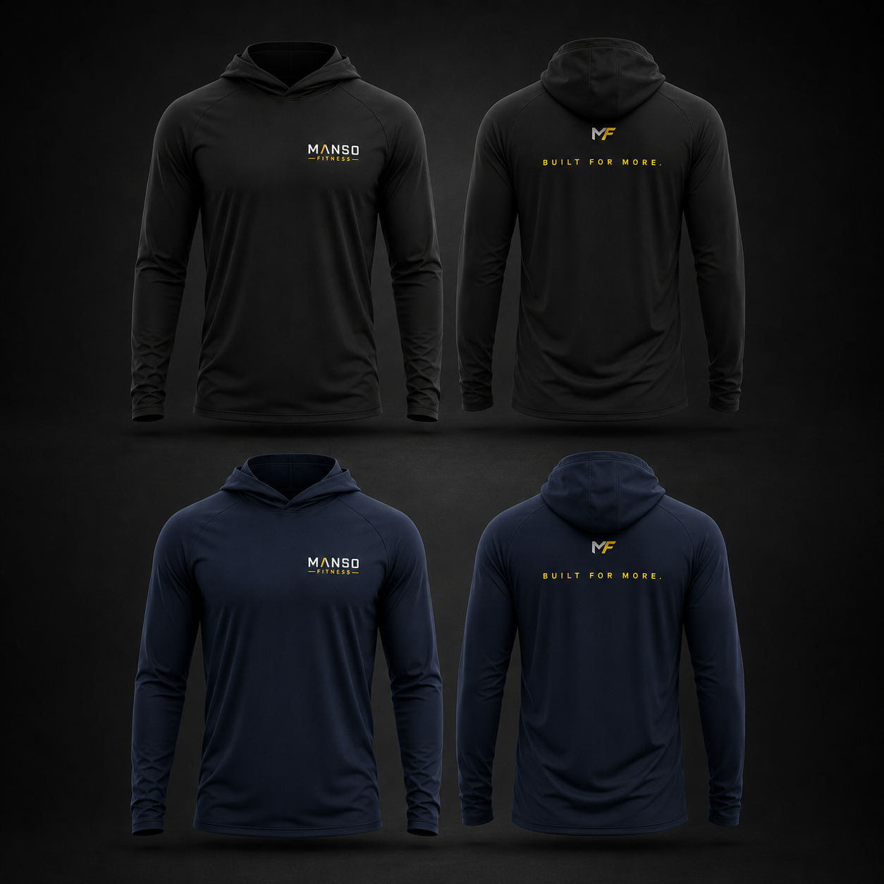 Manso Fitness Lightweight Hoodie