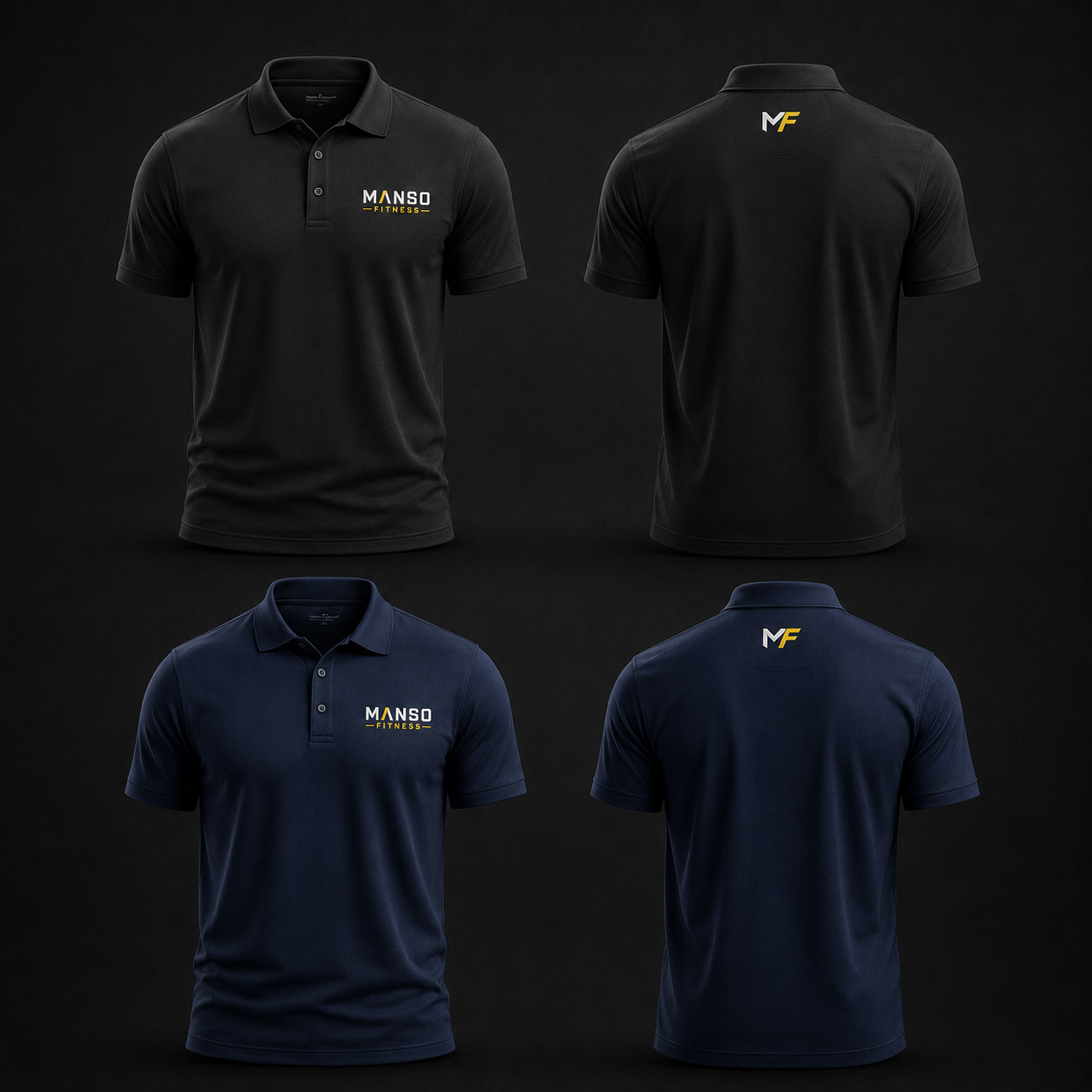 Manso Fitness Premium Polo